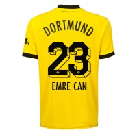 Camisa de Futebol Borussia Dortmund Emre Can #23 Equipamento Principal 2023-24 Manga Curta